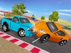 Mini SuperCars Racing Crashing - free game