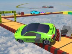 Real Impossible Sky Tracks Car Driving - free game