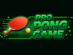 Pro Pong Game - free game