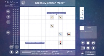 Quantum Game with Photons